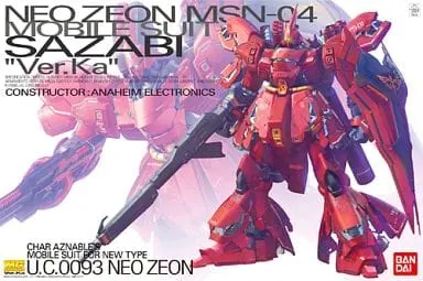 Gundam Models - Mobile Suit Gundam Char's Counterattack / MSN-04 Sazabi & RX-78-2