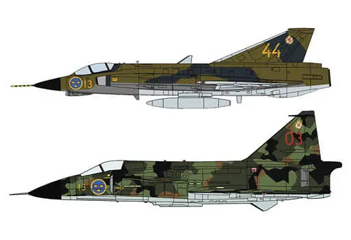 1/72 Scale Model Kit - Jets (Aircraft) / Saab 37 Viggen
