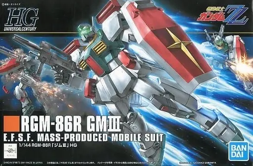HGUC Gundam ZZ RGM-86R GM Ⅲ Model Kit
