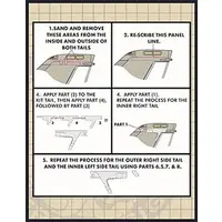 1/48 Scale Model Kit - Grade Up Parts / F-14