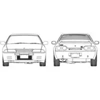 1/24 Scale Model Kit - NISSAN / SKYLINE