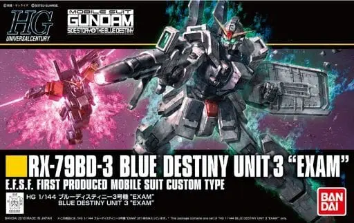HGUC - MOBILE SUIT GUNDAM / RX-79BD-3 Blue Destiny Unit 3