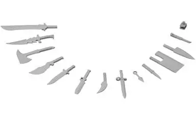 Plastic Model Parts - Plastic Model Kit - M.S.G (Modeling Support Goods) items