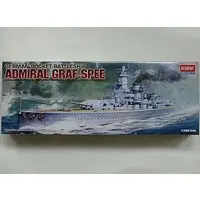 1/350 Scale Model Kit - Warship plastic model kit / German cruiser Admiral Graf Spee
