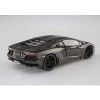 '11 Lamborghini Aventador Gun metallic Model Kit