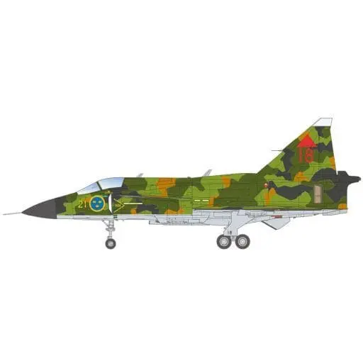1/48 Scale Model Kit - Jets (Aircraft) / Saab 37 Viggen