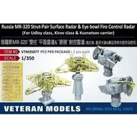 Russia MR-320 Strut-Pair Surface Radar & Eye bowl Fire Control Radar Model Kit