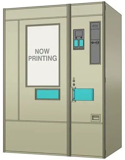 Nostalgic Vending Machine (Udon, Soba) Model Kit