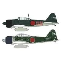 1/72 Scale Model Kit - Propeller (Aircraft) / Mitsubishi A6M Zero & Mitsubishi A6M2b Zero