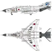 1/72 Scale Model Kit - Japan Self-Defense Forces / F-4