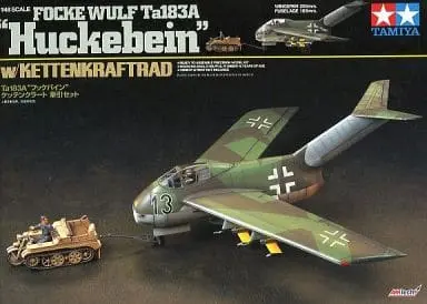 1/48 Scale Model Kit - Fighter aircraft model kits / Sd.Kfz. 2 Kettenkrad & Focke-Wulf Ta 183