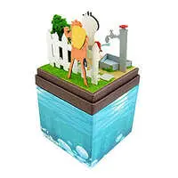Miniature Art Kit - Ponyo on the Cliff by the Sea / Fujimoto & Ponyo & Sosuke