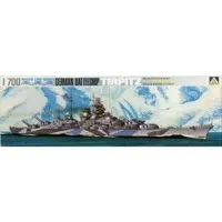 1/700 Scale Model Kit - WATER LINE SERIES / German battleship Tirpitz
