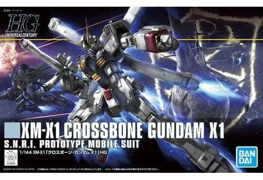 HGUC - MOBILE SUIT CROSS BONE GUNDAM / XM-X1 Crossbone Gundam X1
