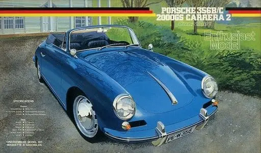 Porsche 356B/C 2000GS Carrera 2 Model Kit