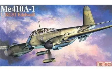 1/72 Scale Model Kit - Fighter aircraft model kits / Messerschmitt Me 410 Hornisse & Messerschmitt Bf 109