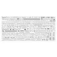 1/350 Scale Model Kit - Etching parts / Destroyer Shimakaze