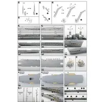 1/700 Scale Model Kit - Etching parts / Illustrious