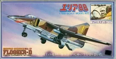 1/100 Scale Model Kit - AREA 88 / Mikoyan-27 Flogger D & Mikoyan MiG-27