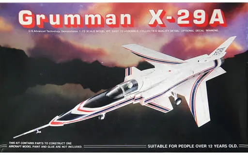 1/72 Scale Model Kit - Aircraft / Grumman X-29