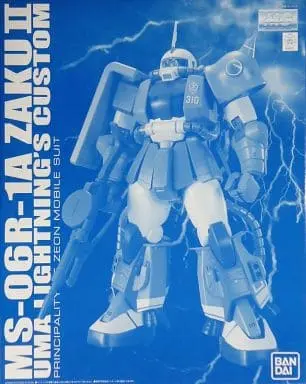 Master Grade MS-06R-1A ZAKU II Uma Lightning's Custom Model Kit