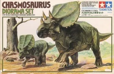 1/35 SCALE CHASMOSAURUS DIORAMA SET Model Kit