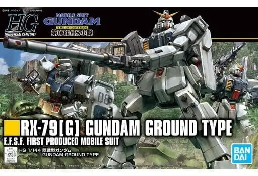 HGUC - MOBILE SUIT GUNDAM The 08th MS Team / RX-79[G] Gundam Ground Type
