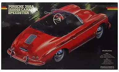 Porsche 356A 1500GS Carrera Speedster Model Kit