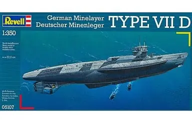 German Minelayer/ Deutscher Minenleger Type VII D Model Kit