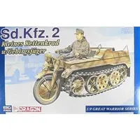 Plastic Model Kit - WARRIOR SERIES / Sd.Kfz. 2 Kettenkrad