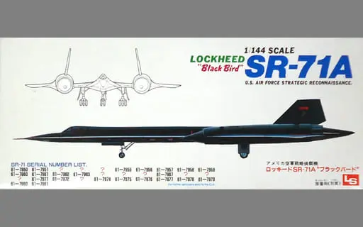 1/144 Scale Model Kit - Fighter aircraft model kits / SR-71 Blackbird