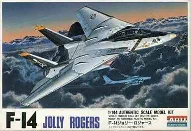1/144 Scale Model Kit - World Famous Jet Fighter Series / F-14
