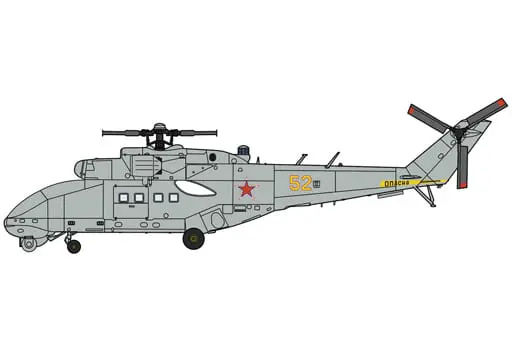 1/72 Scale Model Kit - Attack helicopter / Mil Mi-24