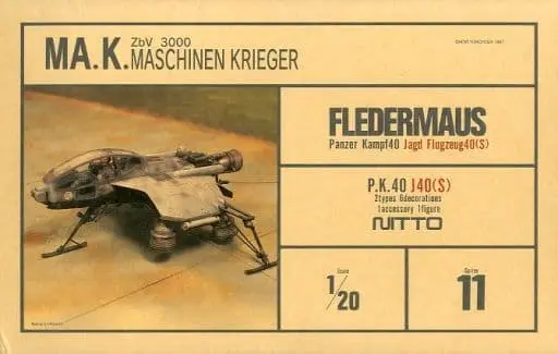 Plastic Model Kit - Maschinen Krieger ZbV 3000 / Fledermaus