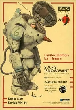 USED) Plastic Model Kit - Maschinen Krieger ZbV 3000 / Snow Man (1 