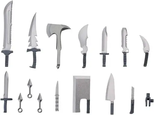 M.S.G Modeling Support Goods - WEAPON UNIT34 KNIFE SET Model Kit
