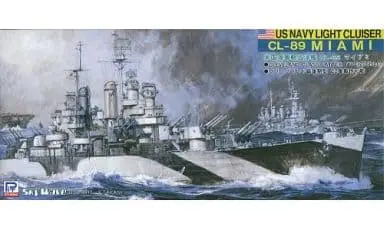 US Navy Light Cluiser CL-89 Miami Model Kit