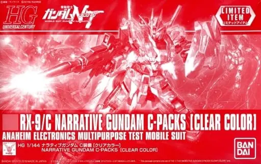 HGUC - MOBILE SUIT GUNDAM UNICORN / RX-9/C Narrative Gundam C-Packs & Unicorn Gundam