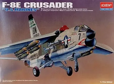1/72 Scale Model Kit - Fighter aircraft model kits / F-8E Crusader