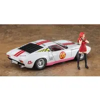 Wild Egg Girls No.05 Lamborghini Miura P400 SV "Mikumo Shiranagi" w/Figure Model Kit