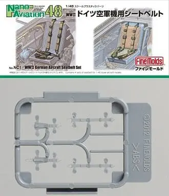 Nano Aviation 48 WWII German Aircraft Seatbelt Set Model Kit