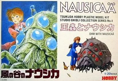 Plastic Model Kit - Nausicaa of the Valley of the Wind / Nausicaa & Ohmu
