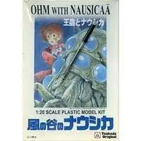 Plastic Model Kit - Nausicaa of the Valley of the Wind / Nausicaa & Ohmu