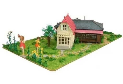 Miniature Art Kit - 1/150 Scale Model Kit - My Neighbor Totoro / Kusakabe Mei & Kusakabe Satsuki