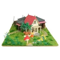 Miniature Art Kit - 1/150 Scale Model Kit - My Neighbor Totoro / Kusakabe Satsuki & Kusakabe Mei