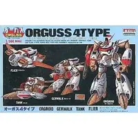 1/144 Scale Model Kit - Super Dimension Century Orguss / Orguss Orgroid