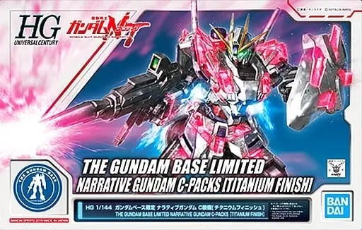 HGUC Gundam NT Narrative Gundam C-Packs [Titanium Finish] Model Kit