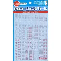 1/144 Scale Model Kit - Caution Decals