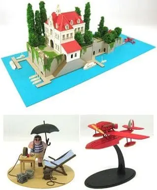 1/144 Scale Model Kit - 1/48 Scale Model Kit - Miniature Art Kit - Porco Rosso