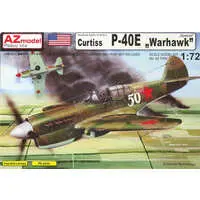 1/72 Scale Model Kit - Fighter aircraft model kits / Curtiss P-40 Warhawk